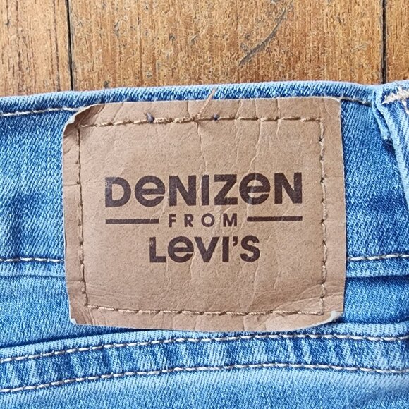 Denizen from Levi's Light Wash High-Rise Straight Jeans Size W32 L28 14 Short - Picture 15 of 15